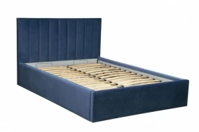 Кровать Юнона ш. 160 (Н=1020мм) (ягуар нэви)