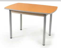 Кухонный стол Лаванда (хром) Металл/пластик, Оранж